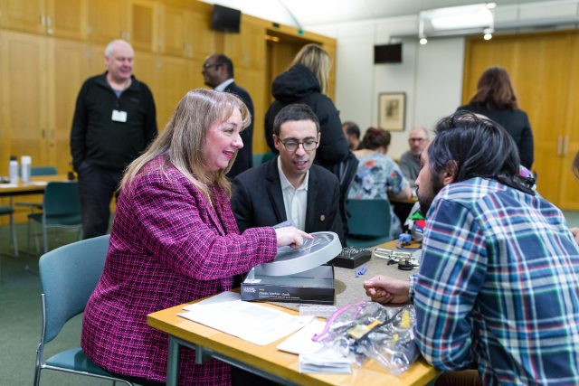 Restart Party at Portcullis House, in the Parliament on 8th November 2016