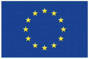 EU flag - a ring of yellow stars on a blue background