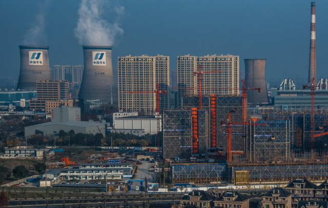 Power plant in Hangzhou, China